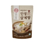 백종원 삼계탕 인생 삼계탕 1 2kg 냉동 1개 인생삼계탕