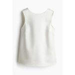 H&M 에이치앤엠 백 리본 탑 BLANCO 1243070002