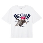 오언더알 MASK FLYING CAT 20수 오버핏 반팔티셔츠