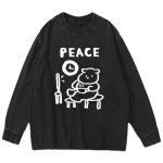 어썸어스 PEACE PUPPY PIGMENT T-SHIRT 2 COLOR