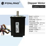 TOOLZONE 2A 상 3D 6 XYZ FONLAND 리드 LEADSHINE CNC 프린터용 스텝퍼 3 NEMA23 573S15 5 150NCM