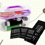 실바늘세트 바느질함 휴대용반짇고리 바늘실