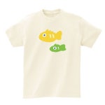 어썸어스 TWO SWIMMING FISH T-SHIRTS