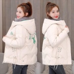 beauty woman 여성 웰론솜 겨울 경량 패딩 점퍼 영상첨부 연베이지