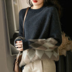 모던 시크 아가일니트