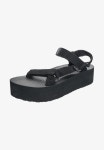 테바 Teva 테바 여성 스트랩 샌들 슬리퍼 플랫폼 유니버설 - 워킹 EU 37 T1408738