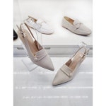 세이브존07 스틸레토 슬링백 힐 SRTO401 20243720