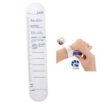 간호사 수험생 손목 메모지 밴드형 메모지 팔찌 메모