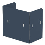 심플즈 풀 사무용 사무실 파티션 화이트프레임 H1120