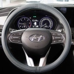 자동차 핸들 커버 실버라인 운전대 커버 mm 370-380