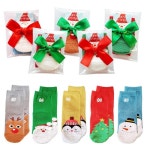 키즈데이 선물양말 산타빌리지 5족 세트 2호