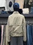 버커루 크롭기장 하이넥점퍼 B241JP530P