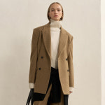 블러썸에이치컴퍼니 블러썸에이치컴퍼니 KIRR HERRINGBONE DOUBLE JACKET
