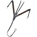 엑시온 패딩 3점 말 가죽 가슴판 러닝 부착 영문 탄력 VT Leather - Cob Size