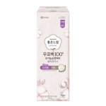 유한킴벌리 좋은느낌 유기농순면 무표백 팬티라이너 슈퍼롱
