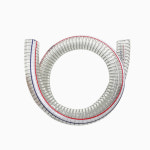 철사 투명 플라스틱 튜브 진공 펌핑 호스 두꺼운 OD PVC 호스 길이 ID