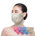 나스카 주 에이스샵 나스카 자외선차단 3단 마스크 남여 공용 골프마스크 목까지 자외선