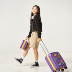 엠에이치앤코 모던하우스 모던하우스 ON minianimi 캐롯 캐리어 18형 퍼플옐로우 기내용 스티커 세트