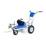 기본형 주차선 중앙선 도색기 주차라인 전면유리 D형 카트 분사 안전선 도장기 안정차 도색 1 라인드라이버 신위안동력알루미늄펌프헤드