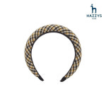 헤지스키즈 체크 헤어밴드 HAZZYS BY FLAKIKI HQJ31UM54MBG