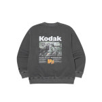 KODAK 코닥 씨너리 피그먼트 맨투맨 CHARCOAL