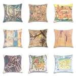 모노기와 모노기와 해방 한국의 서양화가 흰소 작가 북유럽 소파 쿠션커버 45x45 이중섭 50 picture