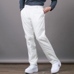 스댕클럽 남성용 골프웨어 방한 옆밴딩 솜 패딩 바지 SRT5997