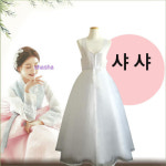 한복속치마 샤샤 캉캉 2단캉캉 3단캉캉 항아리 곡선라인 샤샤-3단캉캉 80호 44사이즈 -대- 키164 169