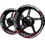 비닐 BMW S1000RR 휠 스티커 림 데칼 S 1000 RR 로고 전면 후면 세트