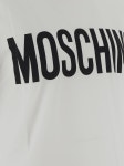 모스키노 모스키노 Moschino 로고 프린트 크루넥 티셔츠 Moschino Logo Printed Crewneck TShirt