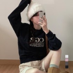 코드그라피 코드그라피 알로하 PICK 우먼 CGP 스퀘어 로고 맨투맨 131312