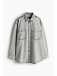 H&M HM 페더 소프트 데님 셔츠 라이트 1204761013
