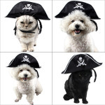 70 1 1 강아지 고양이 할로윈 코스튬 해적선장 모자 2개묶음세트