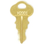 열쇠보관함 잠금열쇠 공용열쇠 키함 CompX 시카고 파일 캐비닛 책상 또는 큐비클 교체 키 H2003