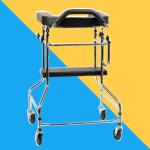 보행보조기 노인 보행기 어르신 성인용 걸음 워커 어른 환자 환자용 보조차 재활 실내 어깨