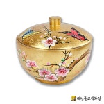 금매화대신그릇 뚜껑포함 점상 법당용품 1개 단품