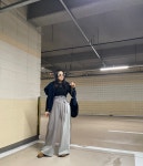 맵시 샤르망 랩 스커트 -2color-