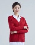 병원 간호사 가디건 영양사 요양 동물병원 미용실 승무원 카디건 유니폼