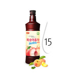 광야식품 늘감사 광야 복숭아홍차베이스970ml 15개