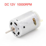 R385 기어 감속 모터 DC 12V 박스 10000RPM