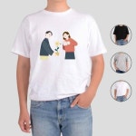 기능성 기능성 반팔티 금융 지폐 디자인 전색상