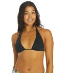 록시 Roxy 여성용 Sd Beach Classics Tiki Elongat 트라이앵글 비키니 탑 Large Anthracite