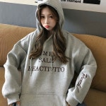 기모 안감 루즈핏 후드 티셔츠