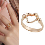 데일리 하트 포인트 반지 h 1004