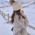 아리엘스타일 포근무드 여성스러운룩 롤리오퍼자켓