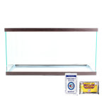 수아쿠아 930 어항 골든엘바진 아쿠아크리나 세트 초코 90 x 30 x 35 cm 1개