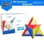 MoYu 큐브 RS Pyraminx 3 매직 자기 부상 속도 스페셜 전문 퍼즐 MOYU 3x3 피라미드