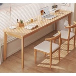 실목 학습용 공간활용 인용테이블 더블 보조 카페 원목 창가테이블 2인용테이블 테이블 39 스퀘어 호두나무 80 원목프레임