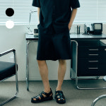커넥트킨록 시어서커 하프 팬츠 2 COLOR M