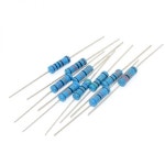 10pcs 3W 금속 필름 저항기 2R Ohm 1 5 색 링 0 1R-910K
